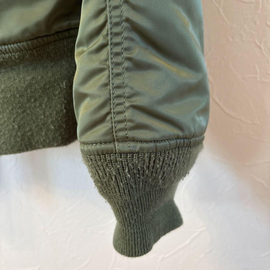 MA-1フライトジャケット オリーブ　Alpha Industries