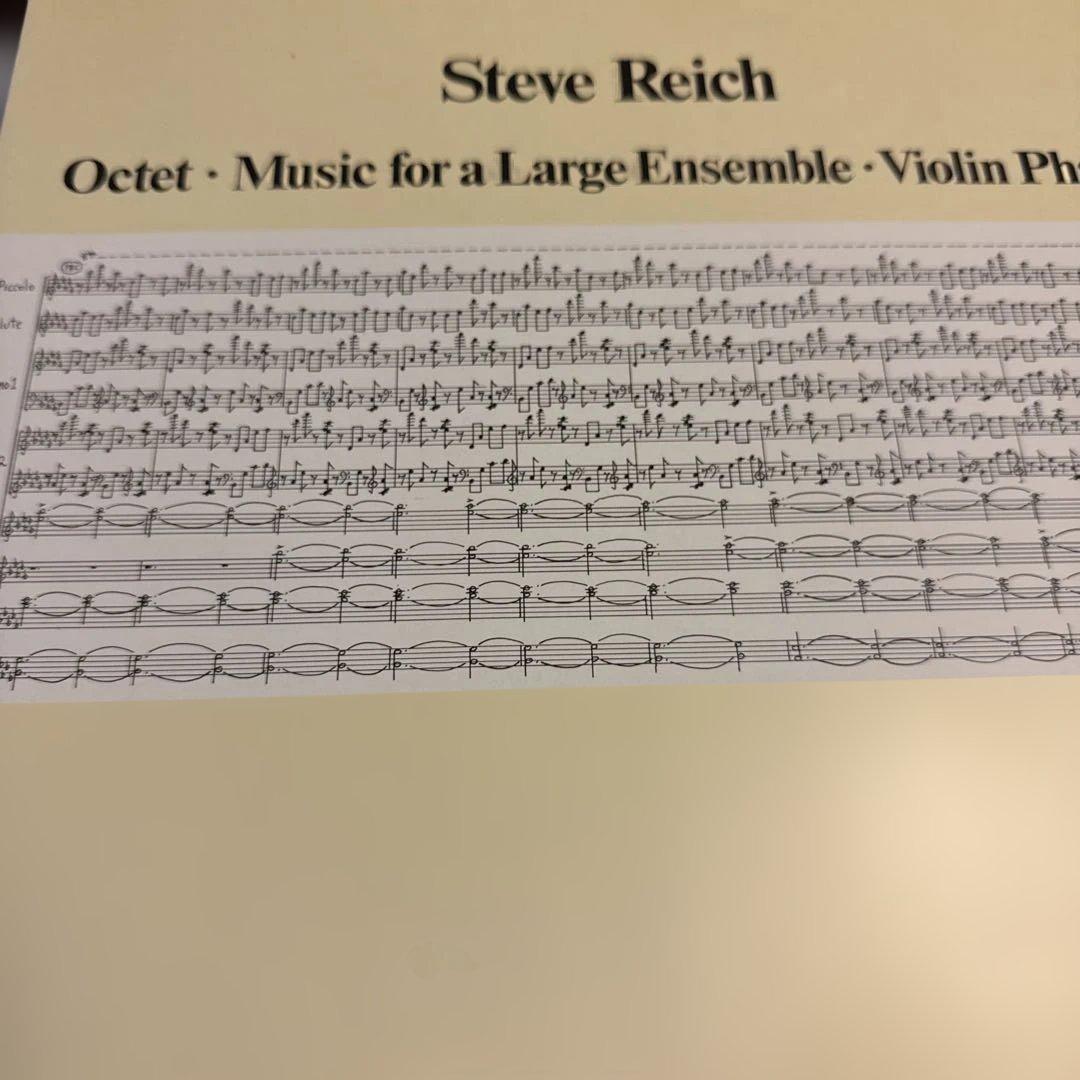 んーさん 専用／Steve・Reich ／Violin Phase レコード