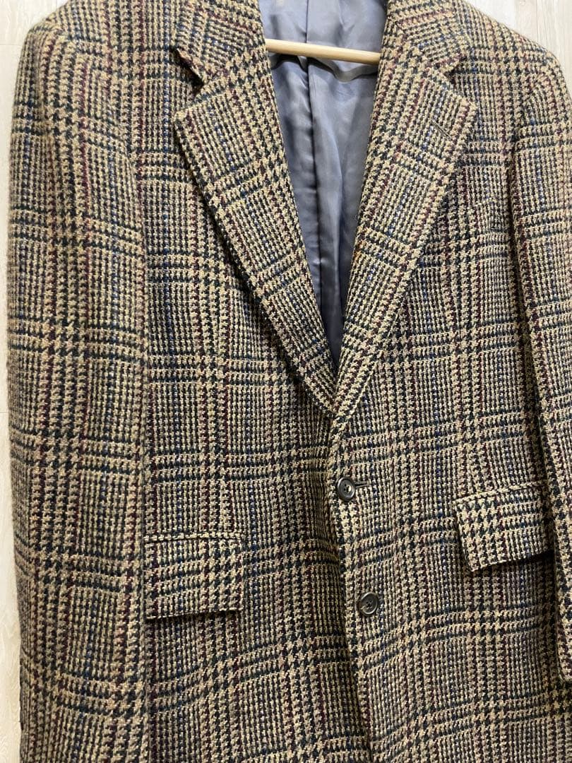Ralph Lauren ラルフローレン チェックツイード テーラードジャケット