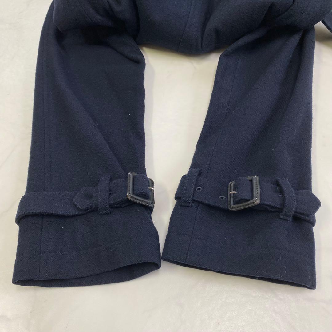 美品★MARGARET HOWELL ステンカラーコート ネイビー 1