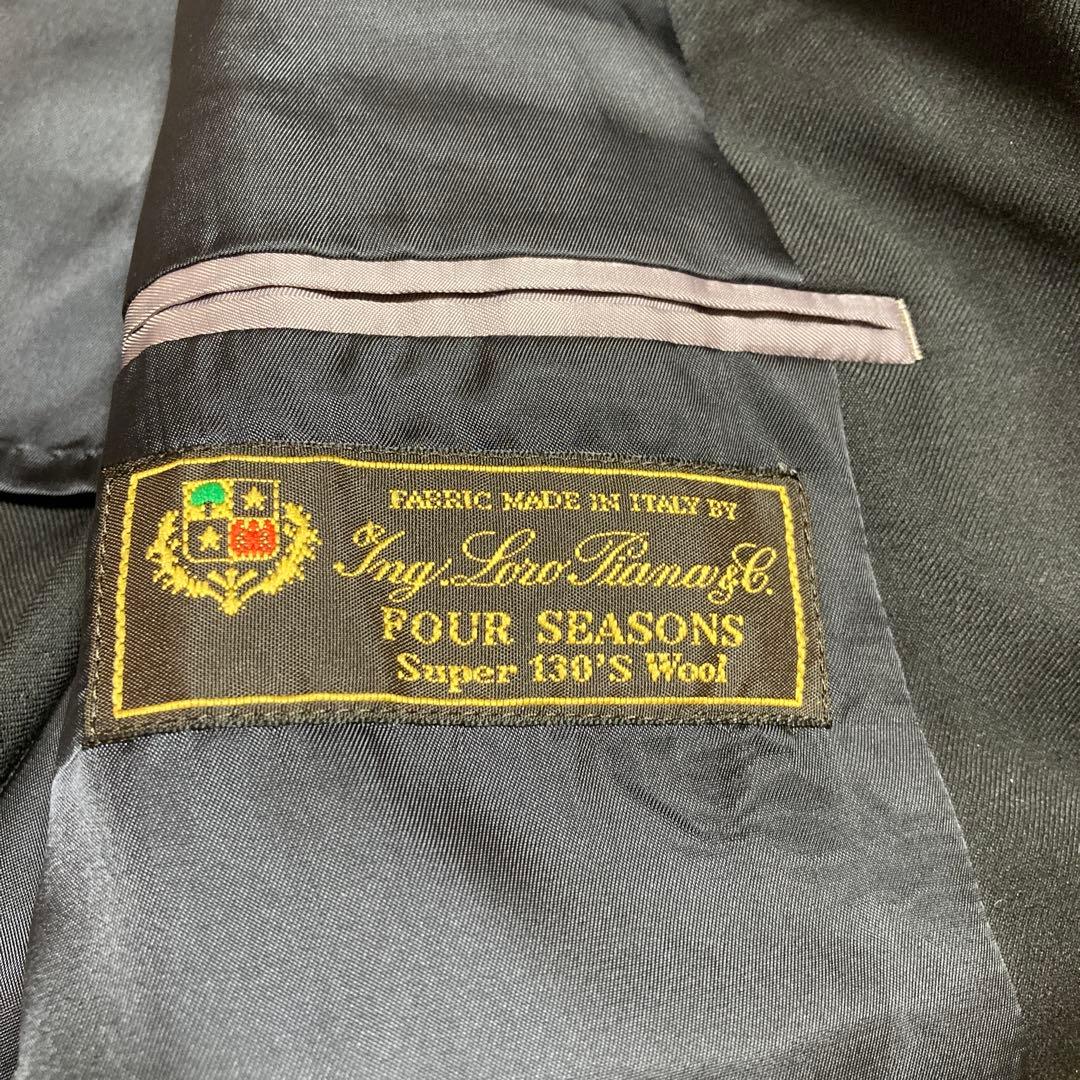 美品Paul SmithポールスミスSOHO ロロピアーナセットアップブラックM