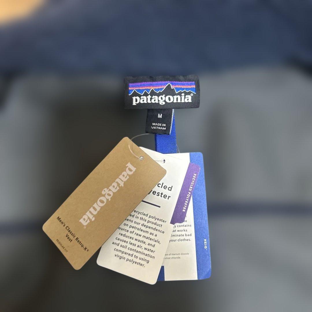 ルミコREX 　Patagonia レトロx ベスト　ネイビMサイズ