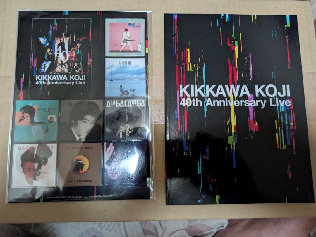 KIKKAWA KOJI 40th Anniversary Live完全生産限定