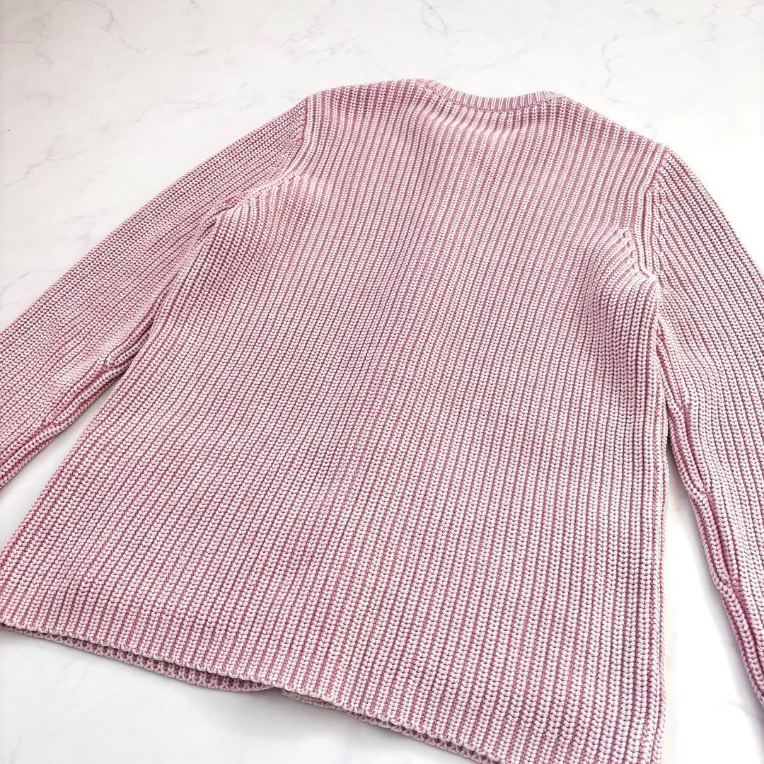 【極美品 近年モデル】デミリー コットン カーディガン ヴィンテージ加工 S
