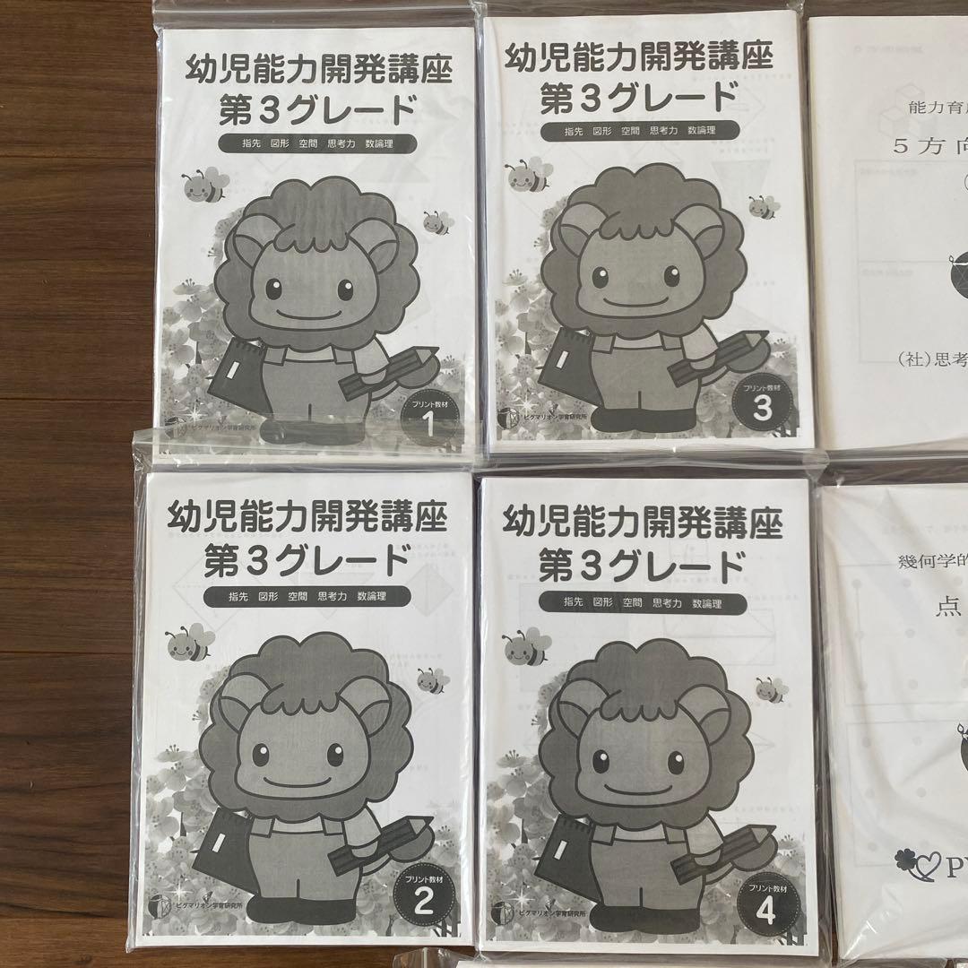 ピグマリオン　幼児能力開発講座 第3グレード 教材セット