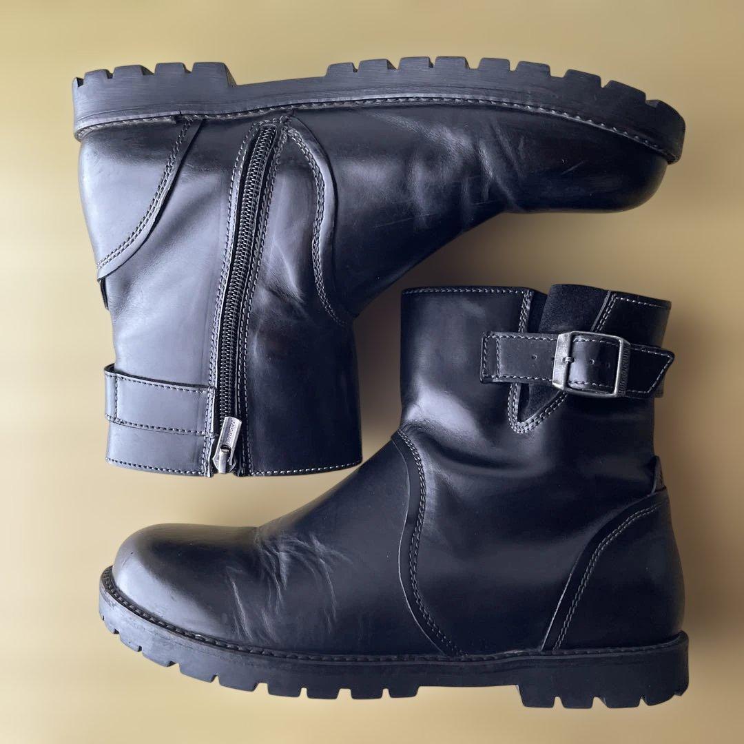 【BIRKENSTOCK】 STOWE/ストウ　ミドルブーツ　ブラック　25cm