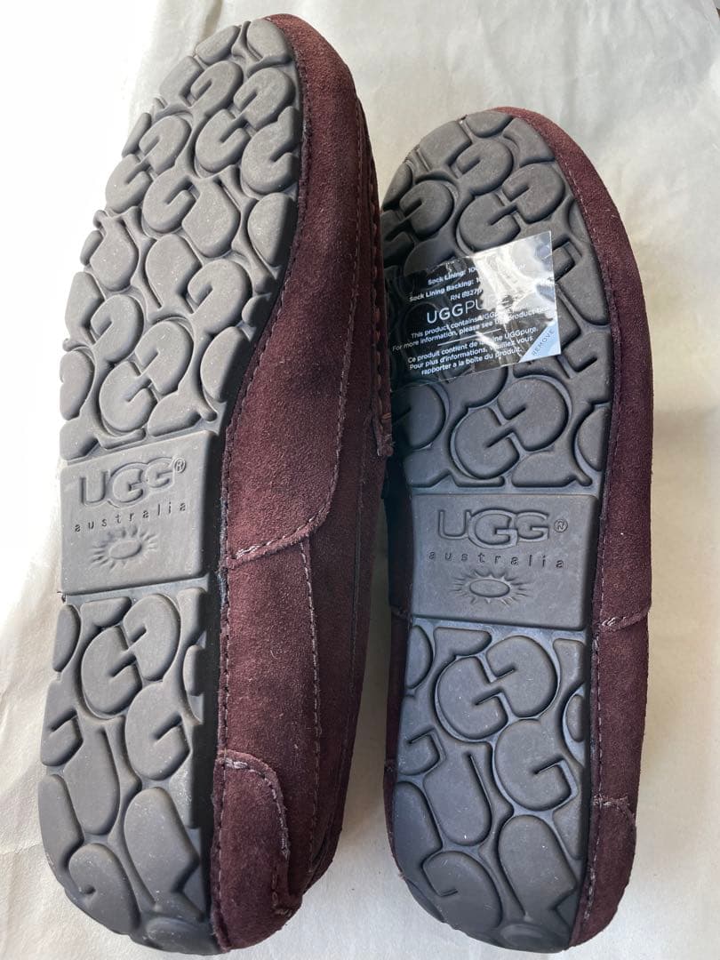 UGG アグ　モカシン こげ茶　ダークブラウン　メンズ 25cm