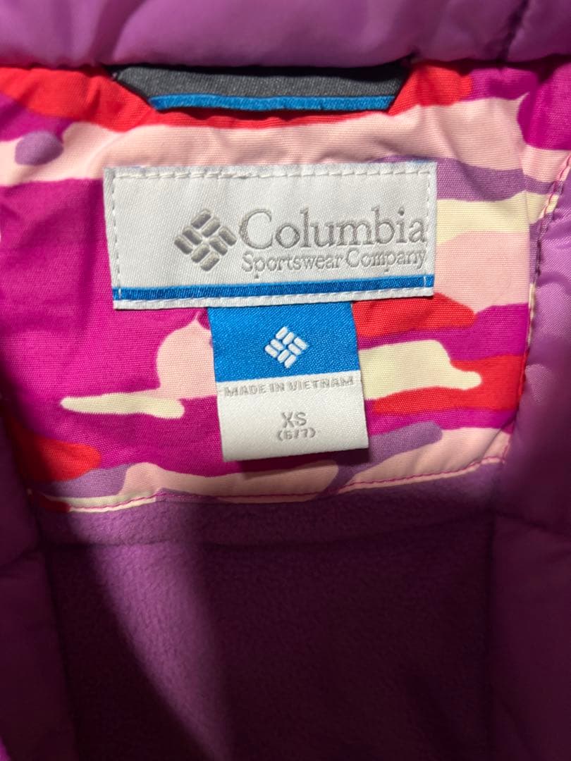 Columbia コロンビア スキーウェア スノボーウェア キッズ XS つなぎ