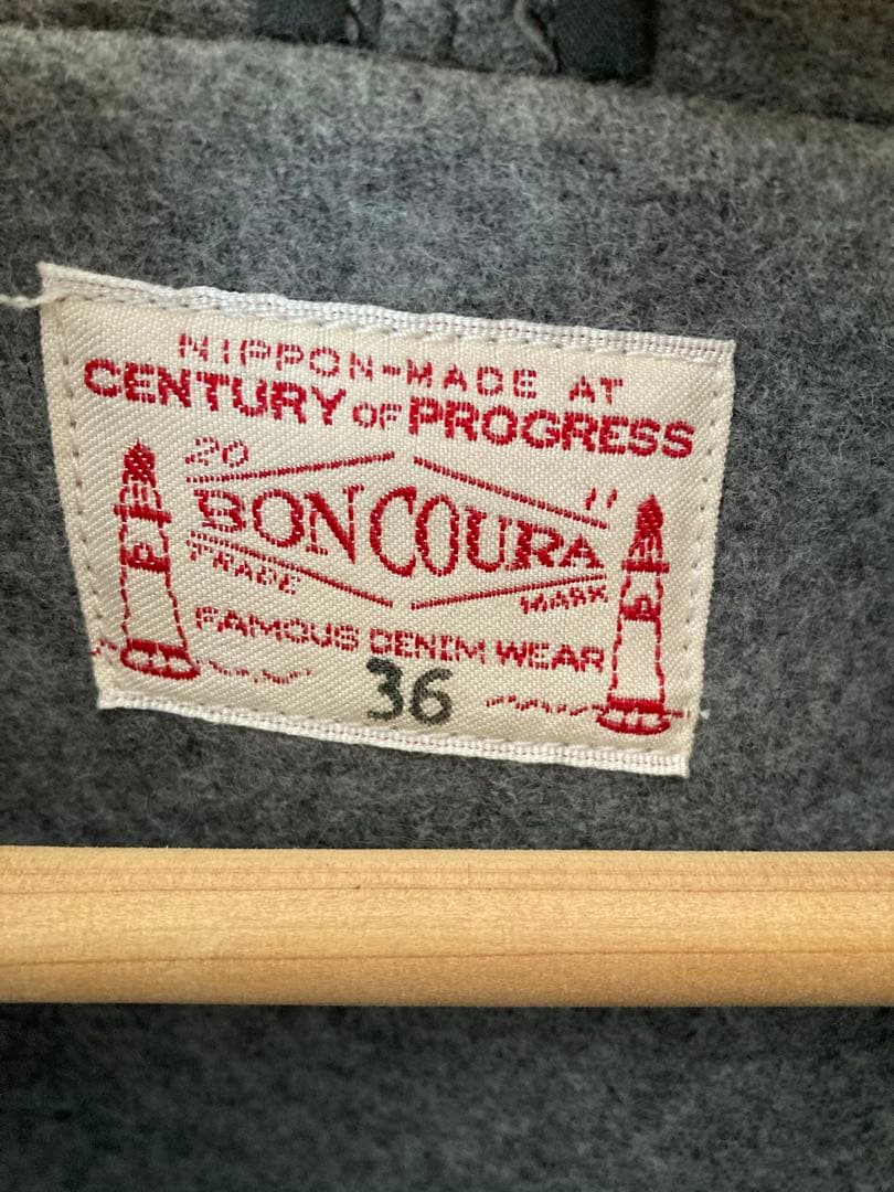 新品　ボンクラ boncoura ダッフルコート　ショップ限定