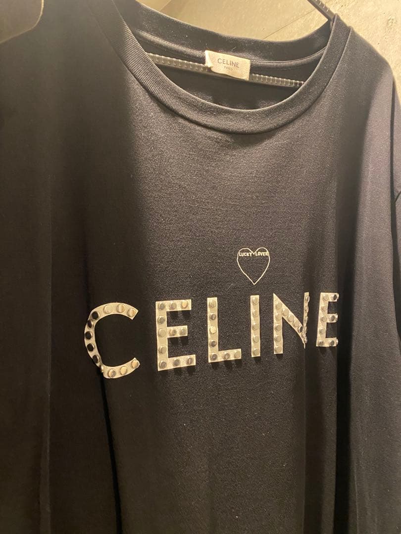 CELINE スタッズ バレンタインTシャツ