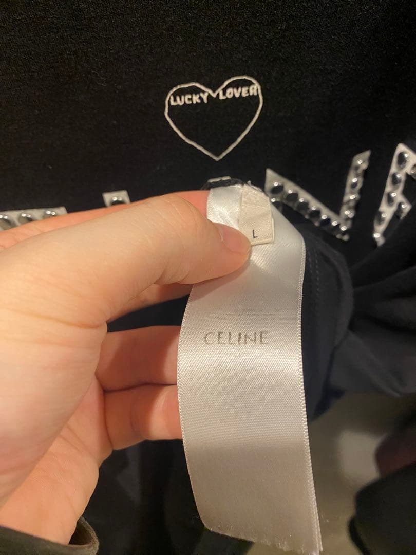 CELINE スタッズ バレンタインTシャツ