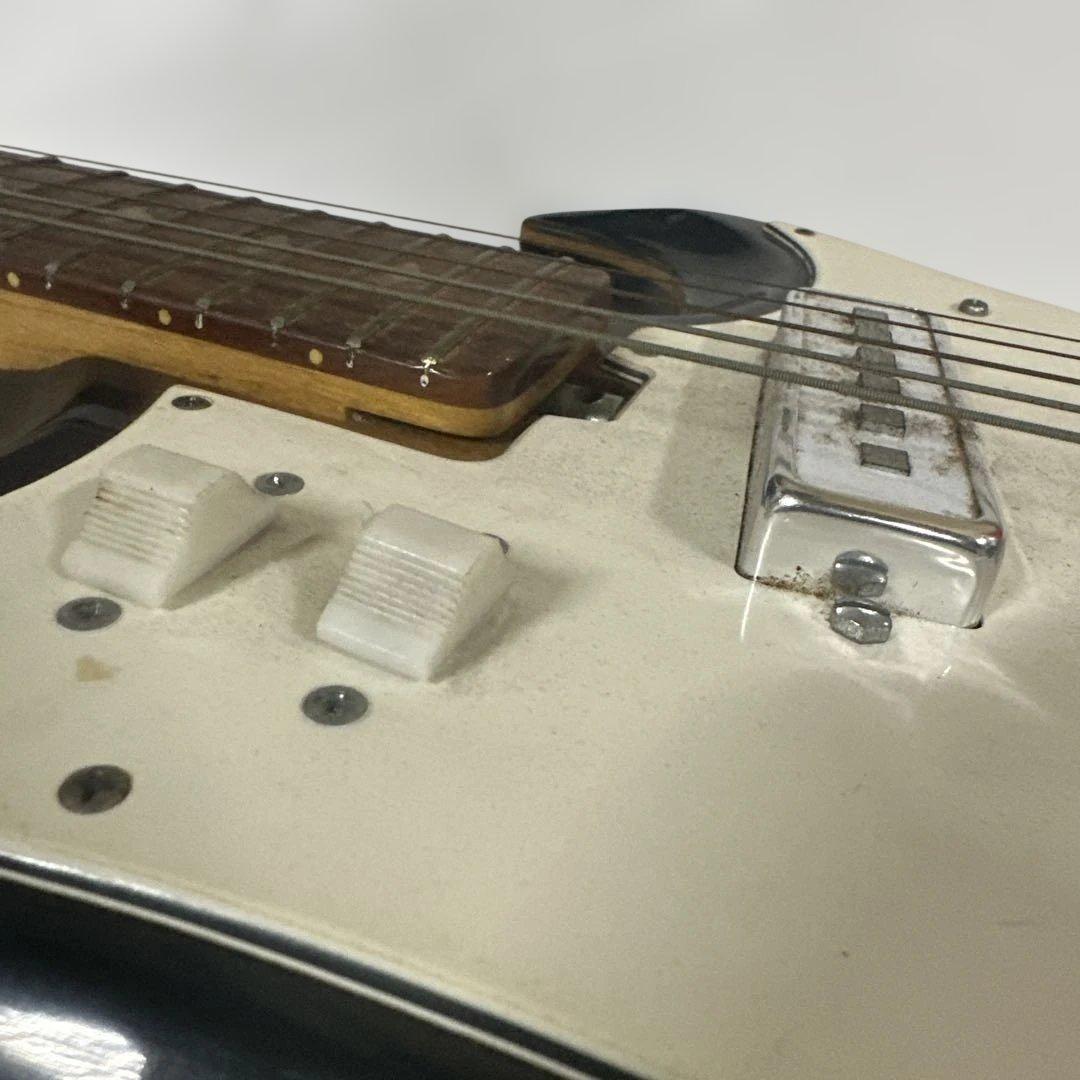 ②Teisco エレキギター ビザールギター ジャンク品