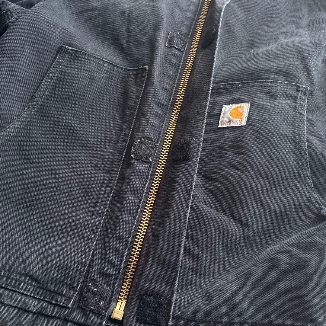 carhartt カーハート【M】トラディショナルジャケット 短丈 ブラック 黒