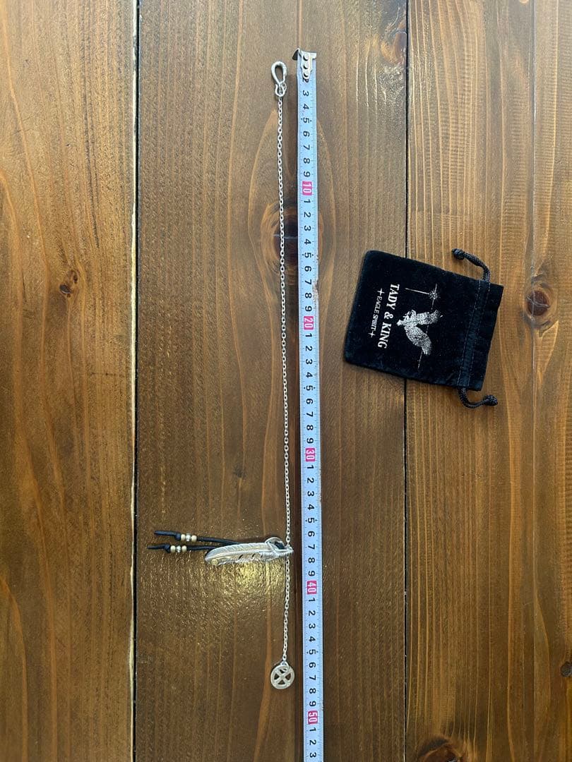 最終値下げ　美品　タディ&キング　銀爪フェザーLLGP ネックレスセット