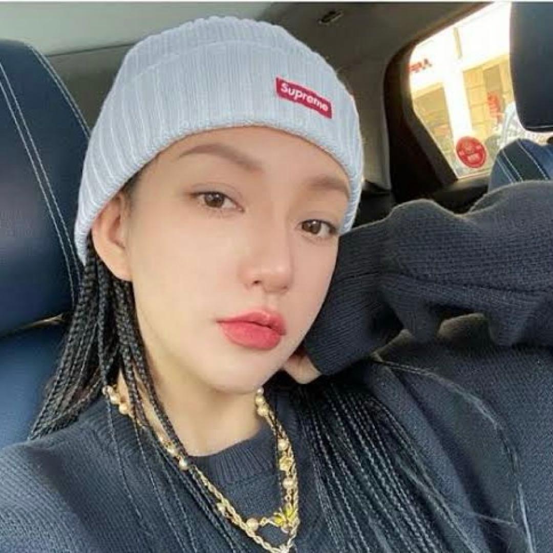 【新品】 Supreme 23SS Overdyed Beanie 灰