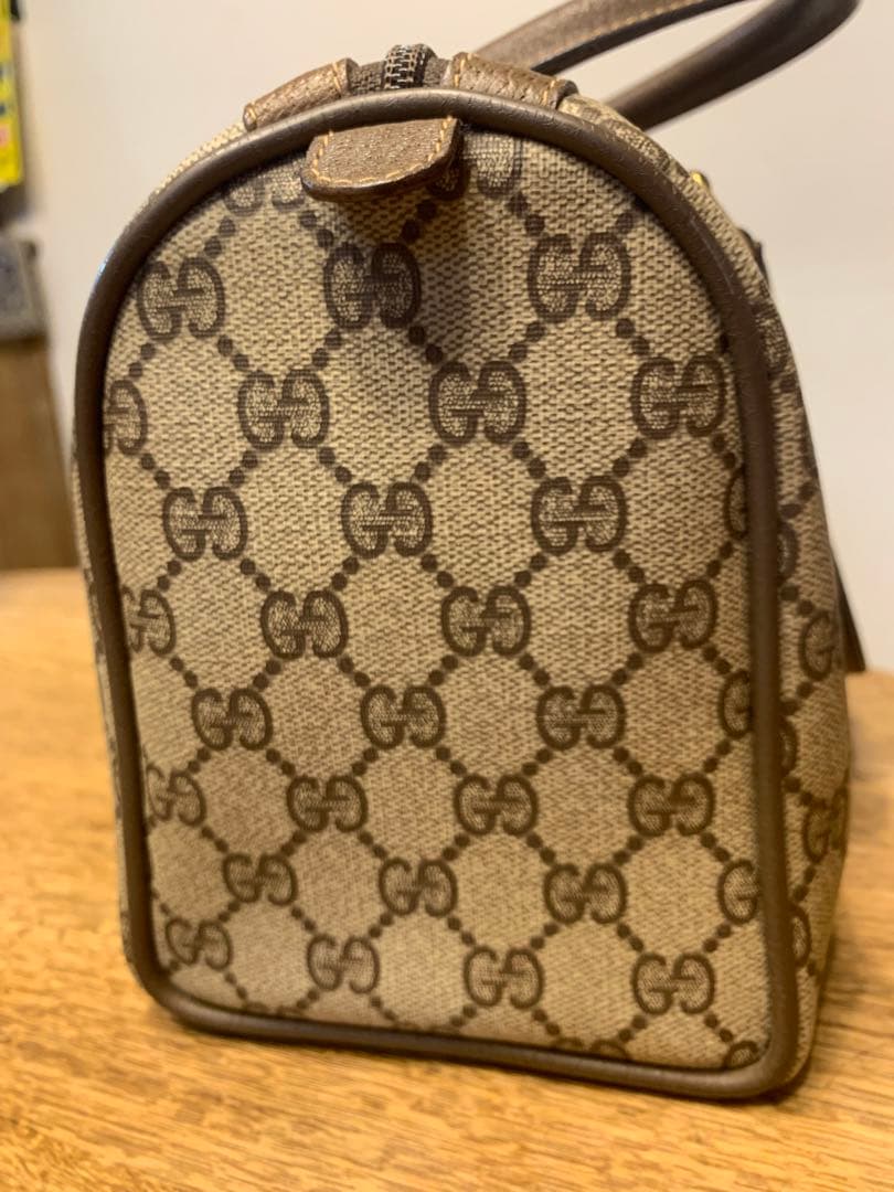 値下⭐︎美品⭐︎希少⭐︎紙タグ付きオールドグッチ ミニボストンバッグ