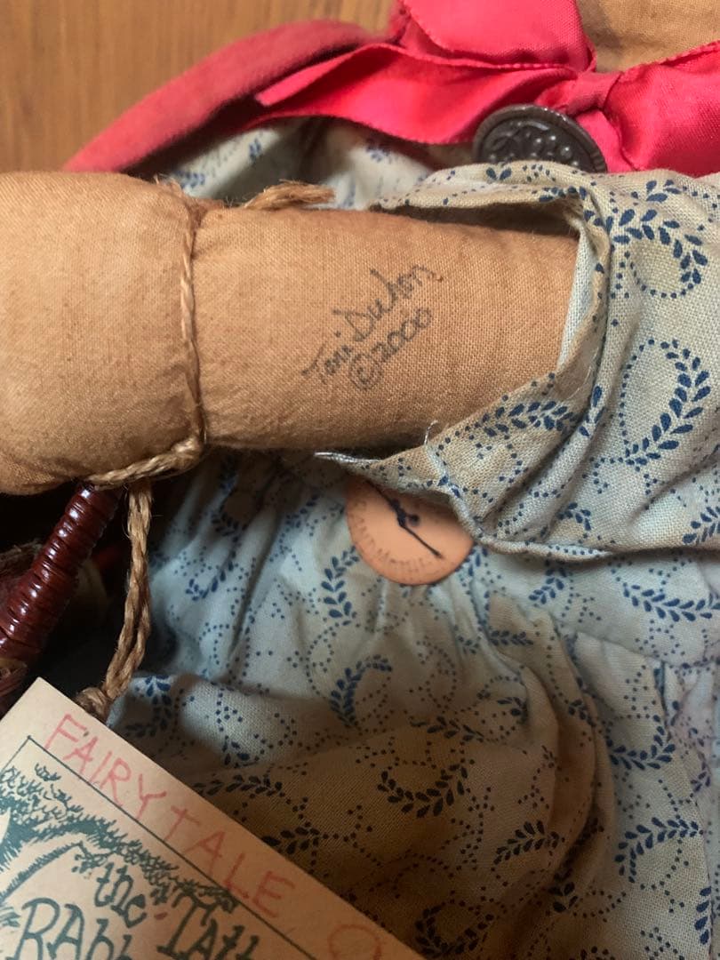 タタードラビット　トニーさん　赤ずきん 人形