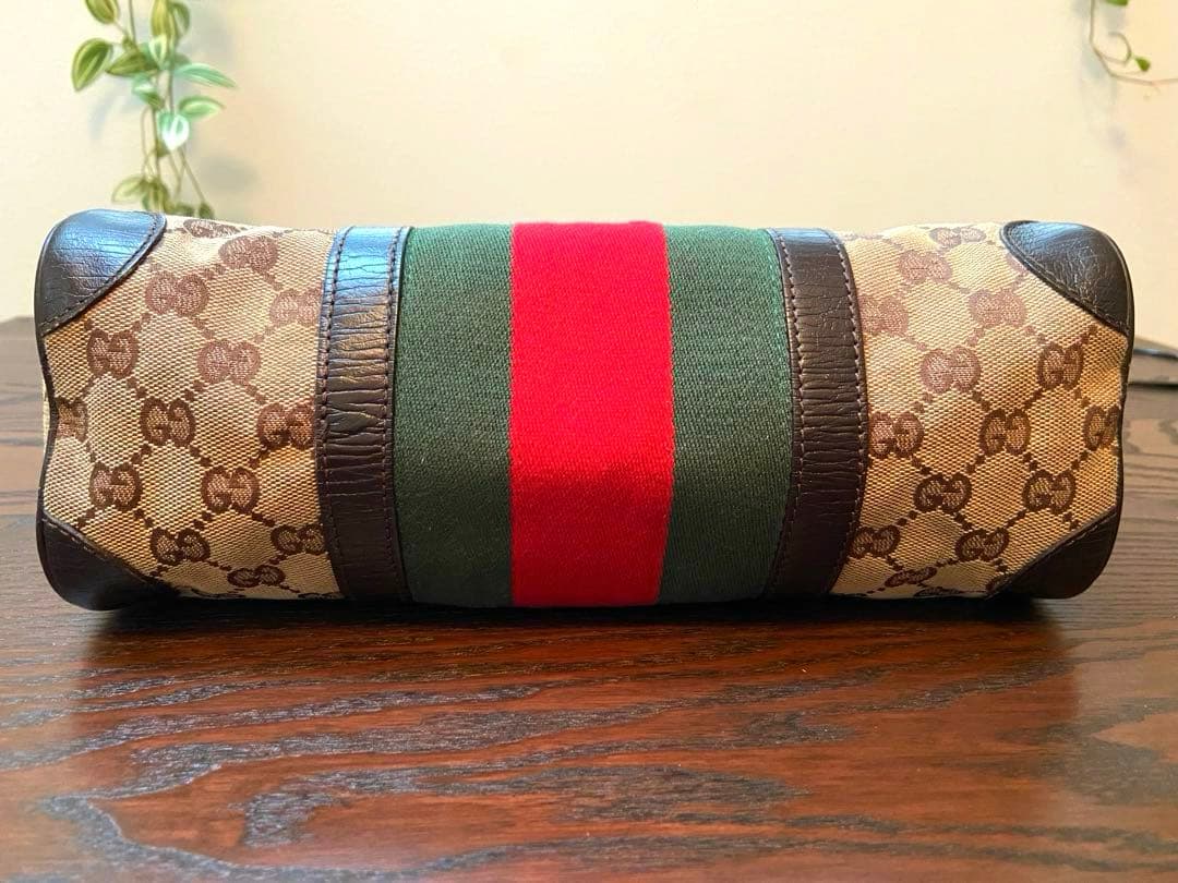 Gucci ☆正規品　シェリーラインGGパターン ミニボストン　美品