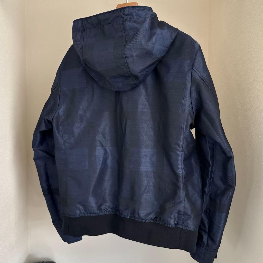 ブラックレーベル CRESTBRIDGE リバーシブルパーカ XL バーバリー