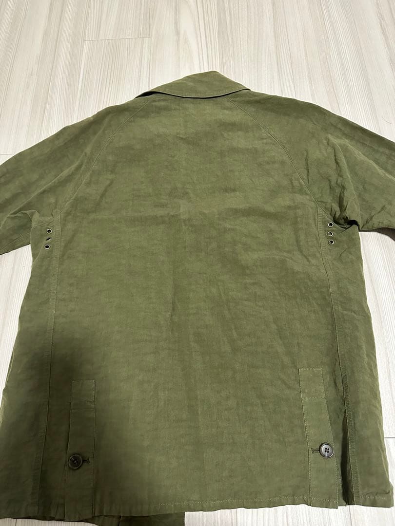 barbour カーキ　ミリタリージャケット