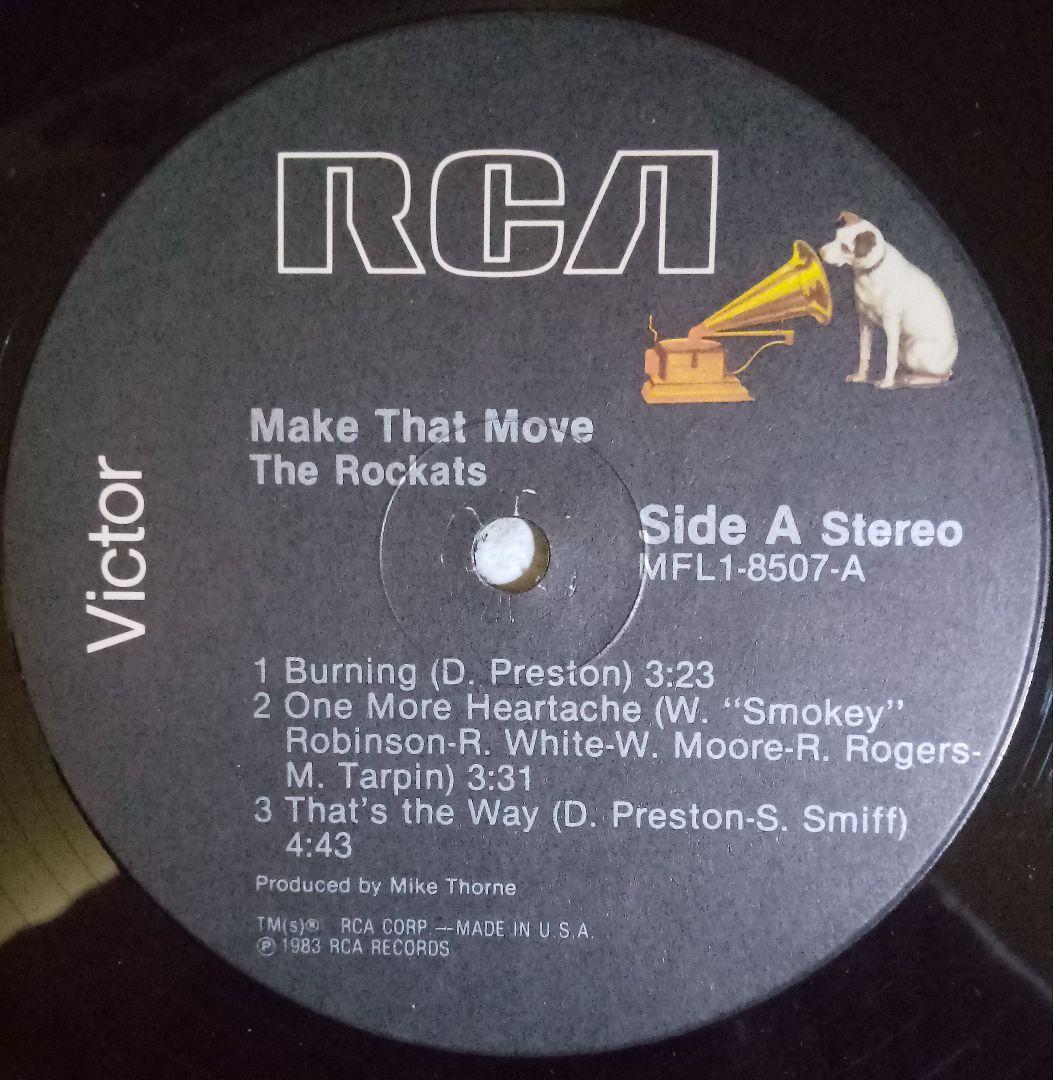 洋楽 THE ROCKATS - MAKE THAT MOVE