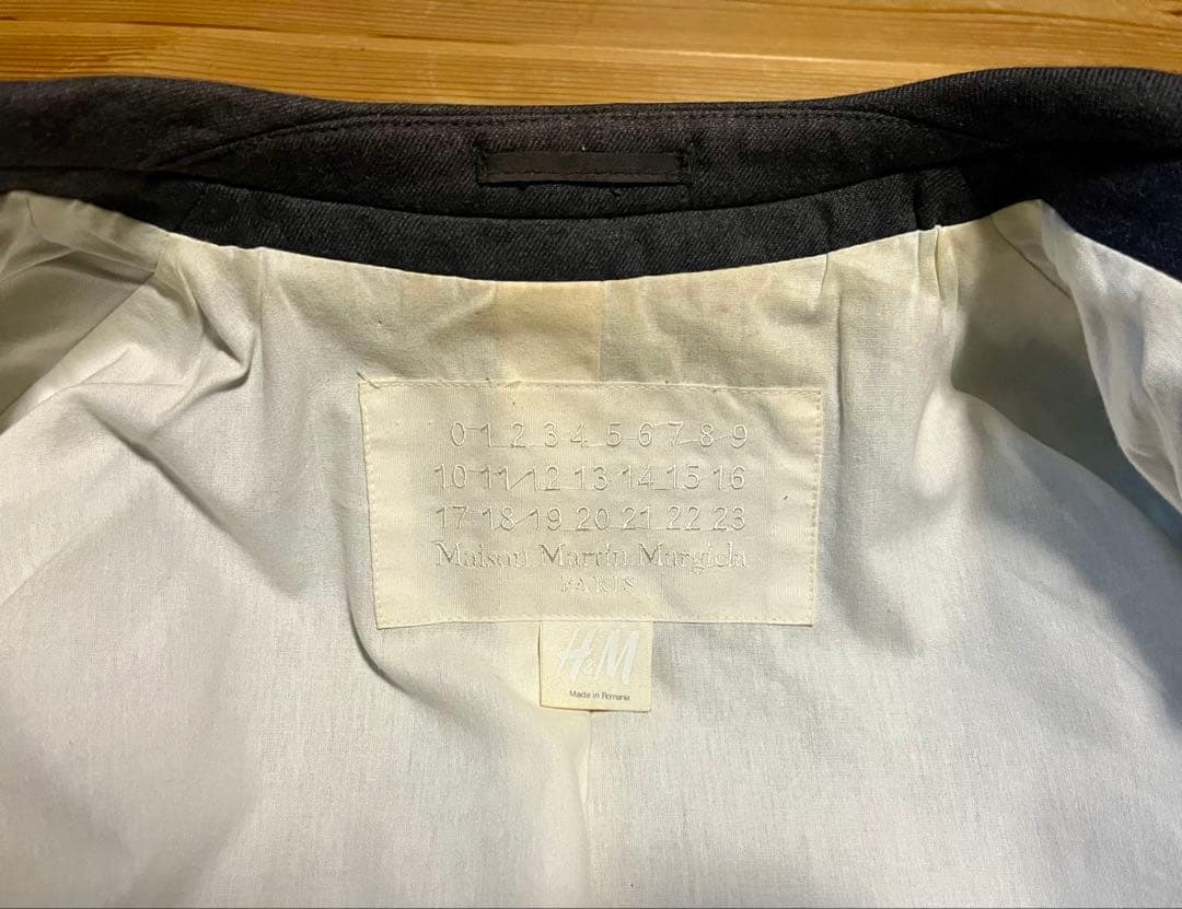 K*読様 Martin Margiela  グレー 46 ジャケット マル