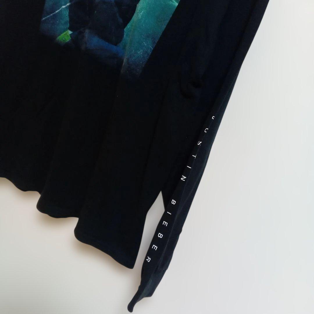 入手困難Justin Bieber ワールドツアー Justice ロンTシャツ