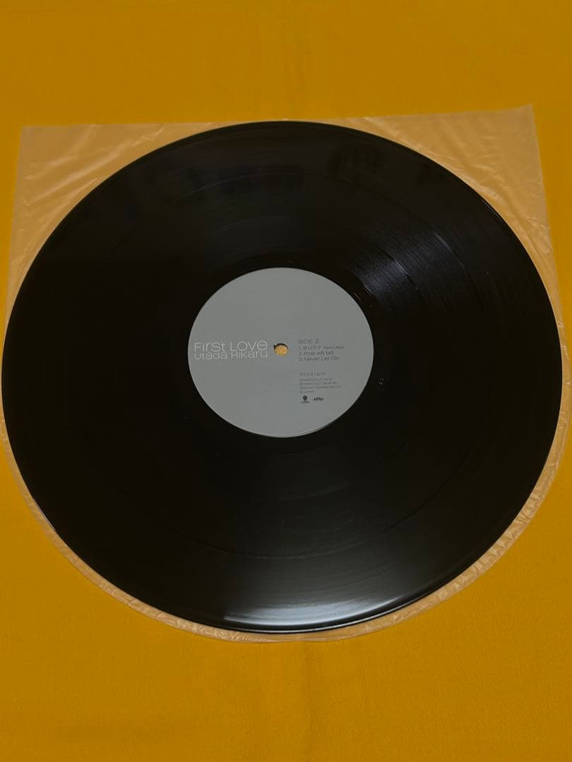 宇多田ヒカル First Love レコード　99年盤