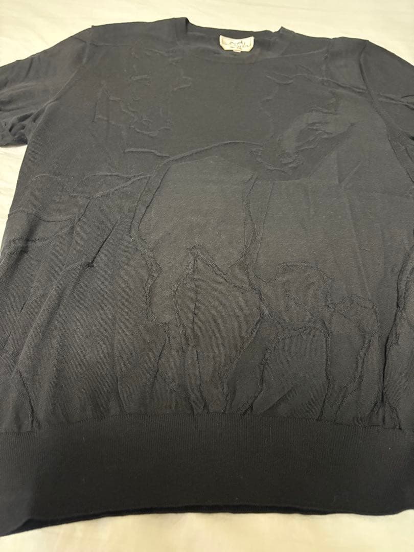 HERMES 黒 半袖