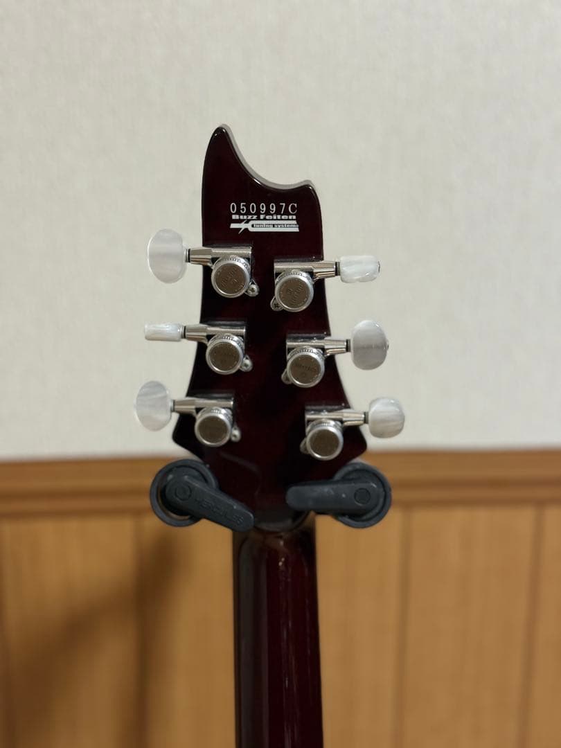 T’s Guitars Arc-STD VS100N マホガニー エボニー指板