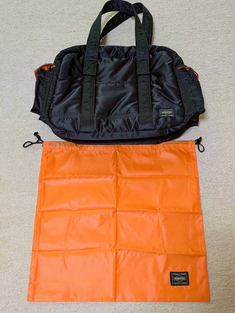 ⭐︎美品⭐︎ポーター タンカー ボストンバッグ ダッフル ナイロン ブラック