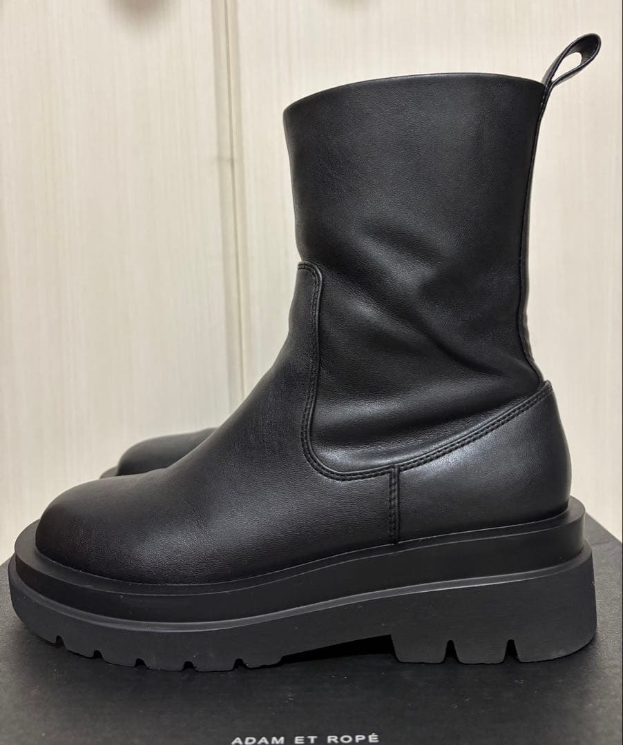 ADAM ET ROPE トラックソールストレッチブーツ　36