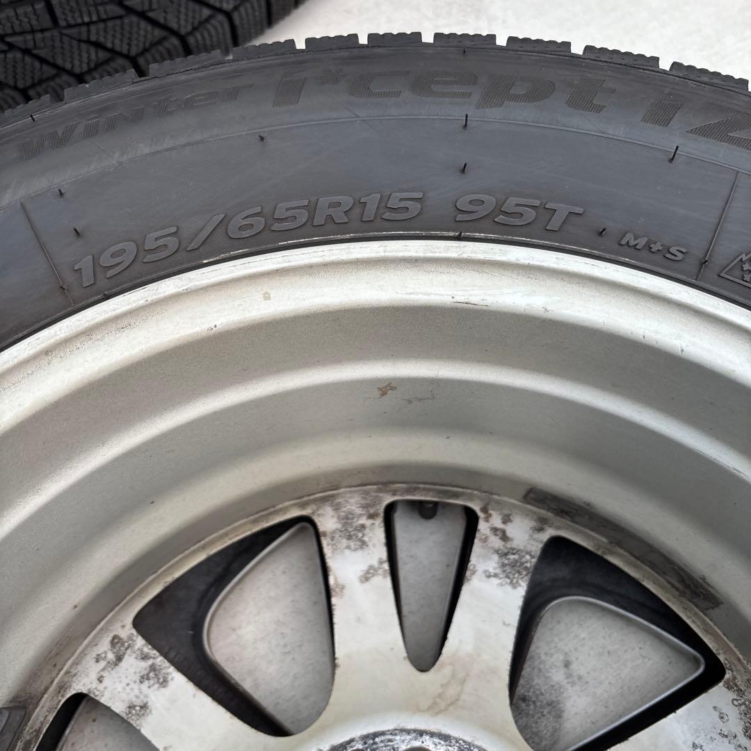 195/65R15スタッドレス　4本セット　ハンコック