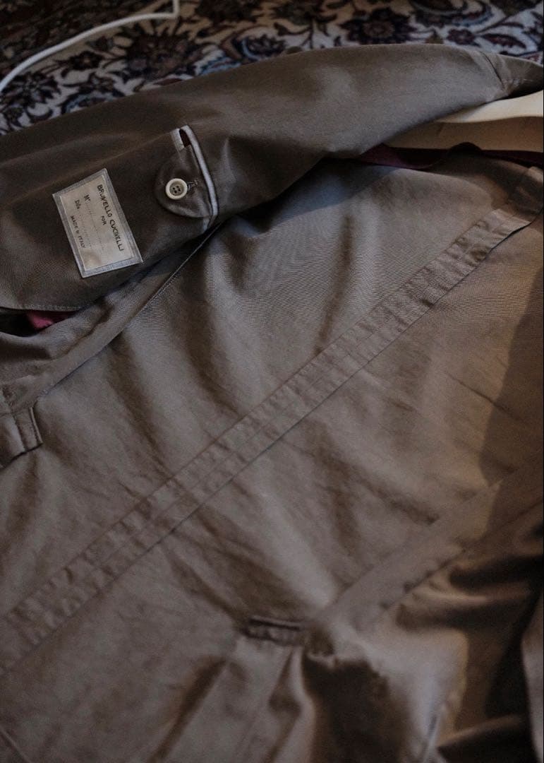 ブルネロクチネリBrunello Cucinelli ダブルテーラードジャケット