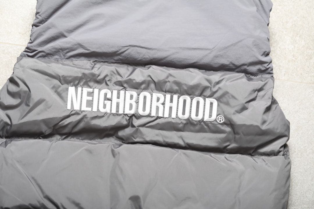 NEIGHBORHOOD CLASSIC グレー ダウンベスト L