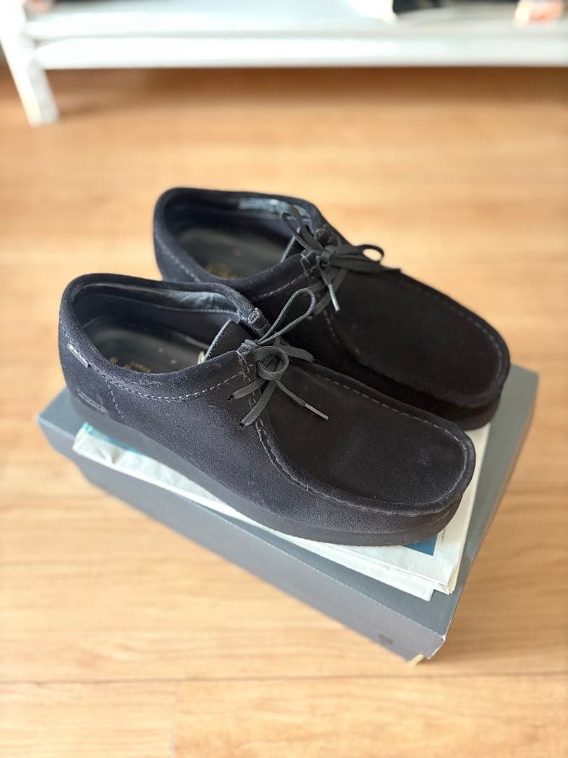 Supreme clarks ワラビー　ブラック　　26.0cm 　uk7.5