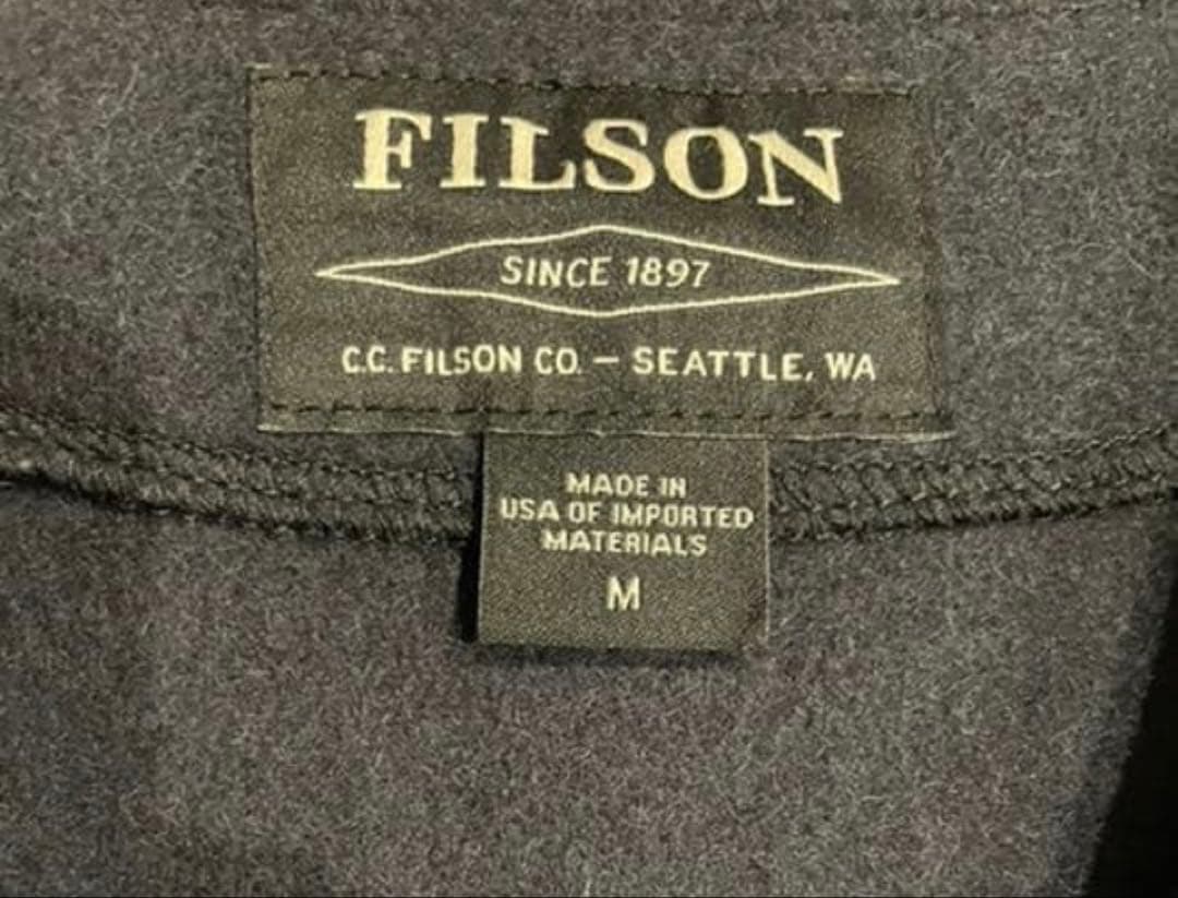 FILSON マッキーノ ベスト ネイビー