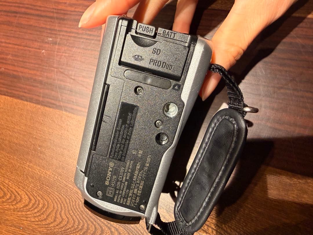 SONY ソニー　HDR-CX370 HANDYハンディカム　シルバー