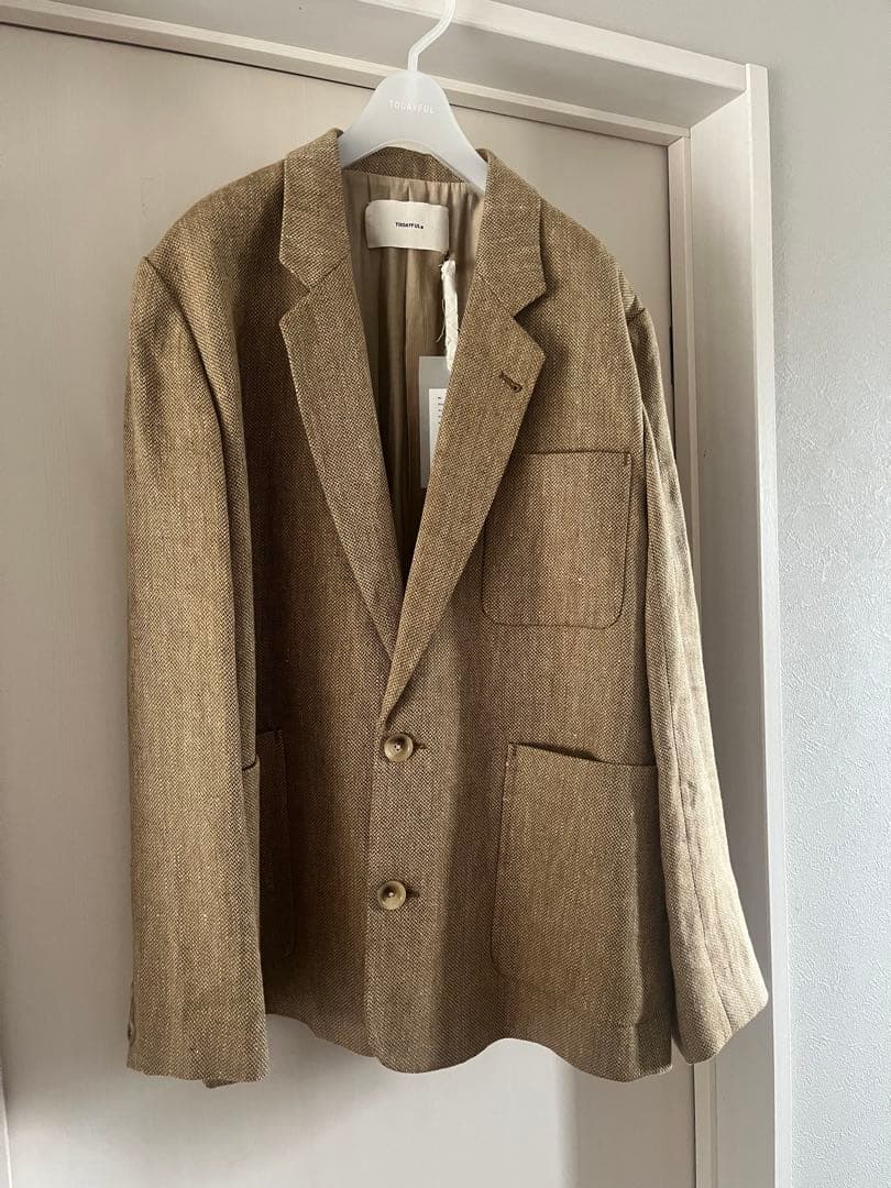 新品todayful Boyfriend Linen Jacket♡