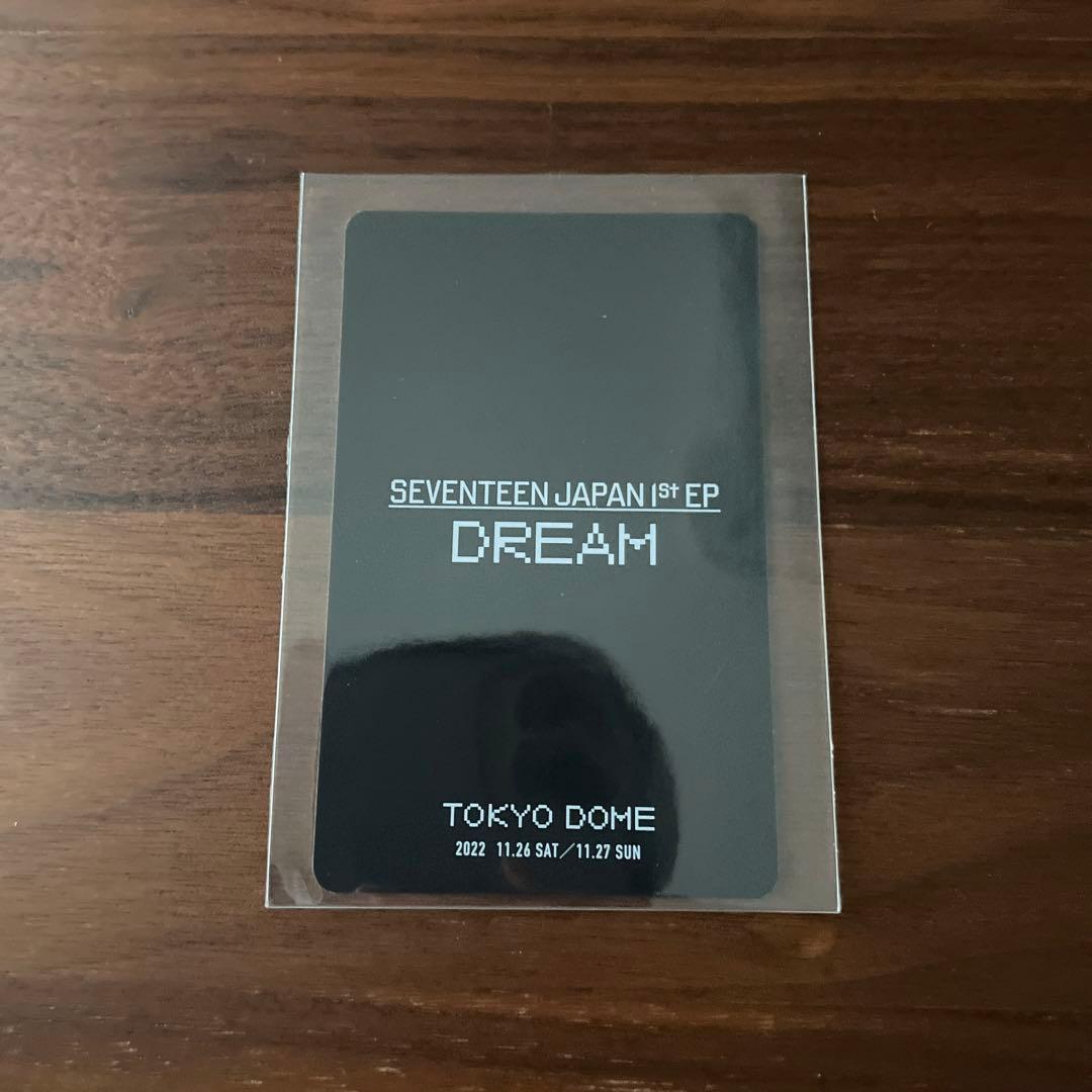 SEVENTEEN ジョンハン　トレカ　会場限定　DREAM 東京