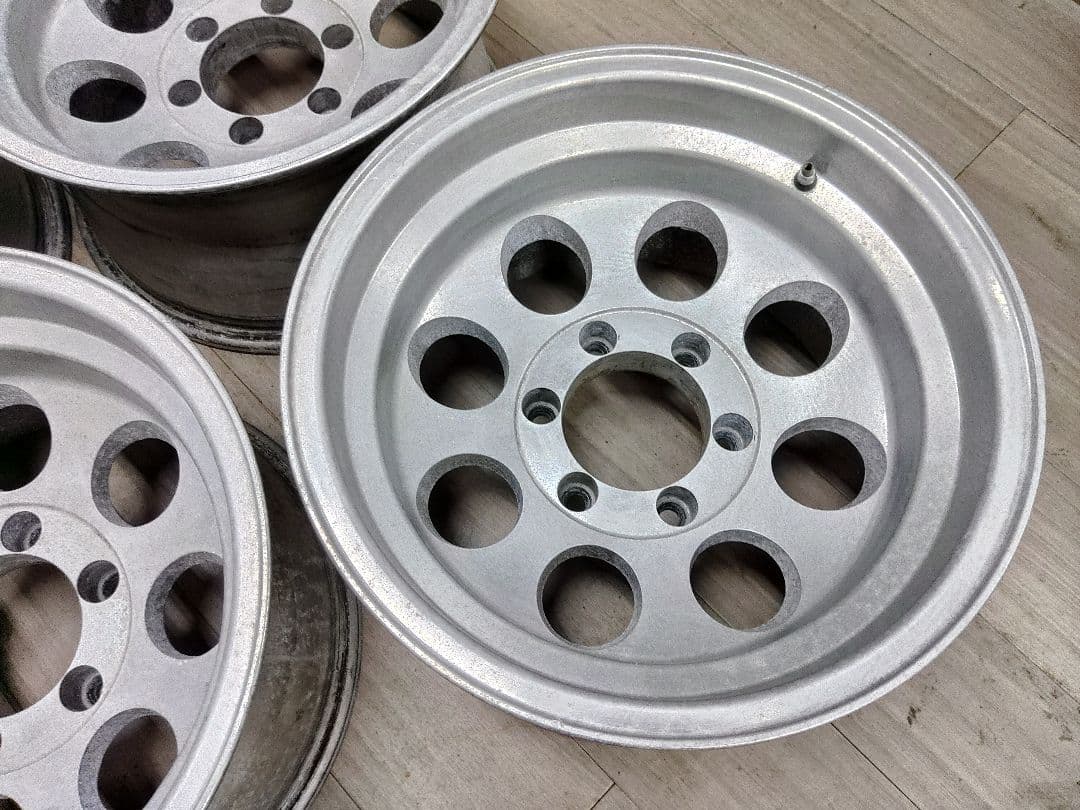 希少16インチ 139.7 9J -50 6穴 ホイール ランクル 深リム h