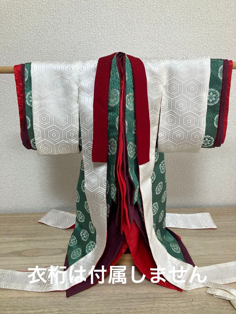 K*u様 1/4サイズ　松重ねの袿と桜の細長セット　SDM bjd