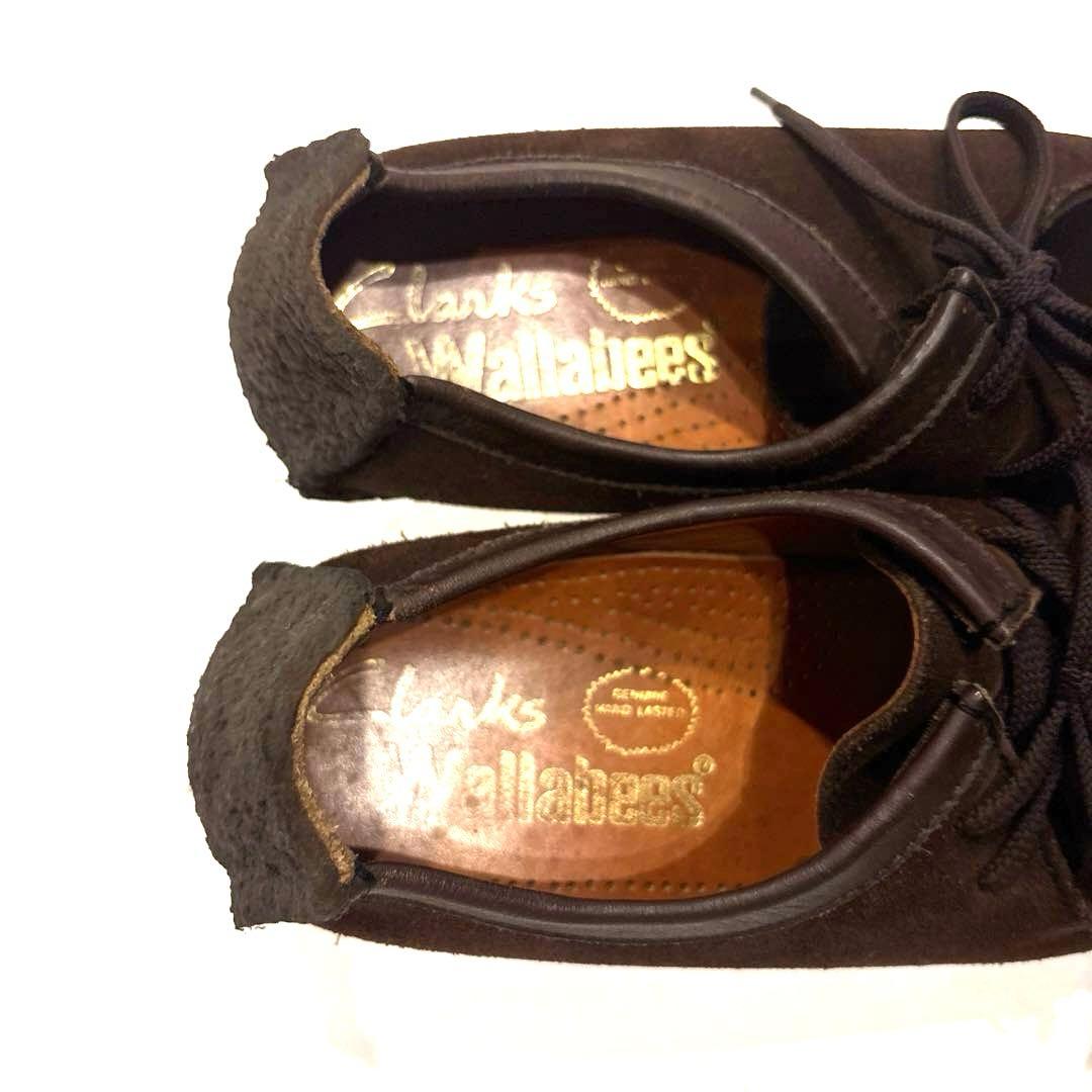 Clarks クラークス ワラビー ナタリー ダークブラウン 革26.5cm