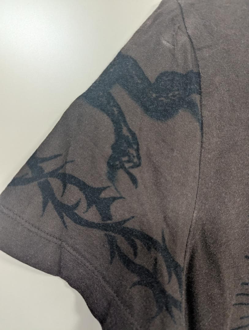 L*r様 Jean Paul GAULTIER HOMME タトゥー柄半袖Tシャ