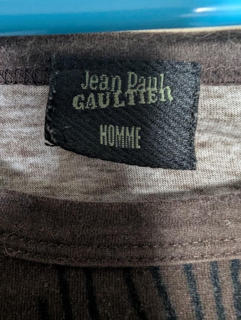 L*r様 Jean Paul GAULTIER HOMME タトゥー柄半袖Tシャ