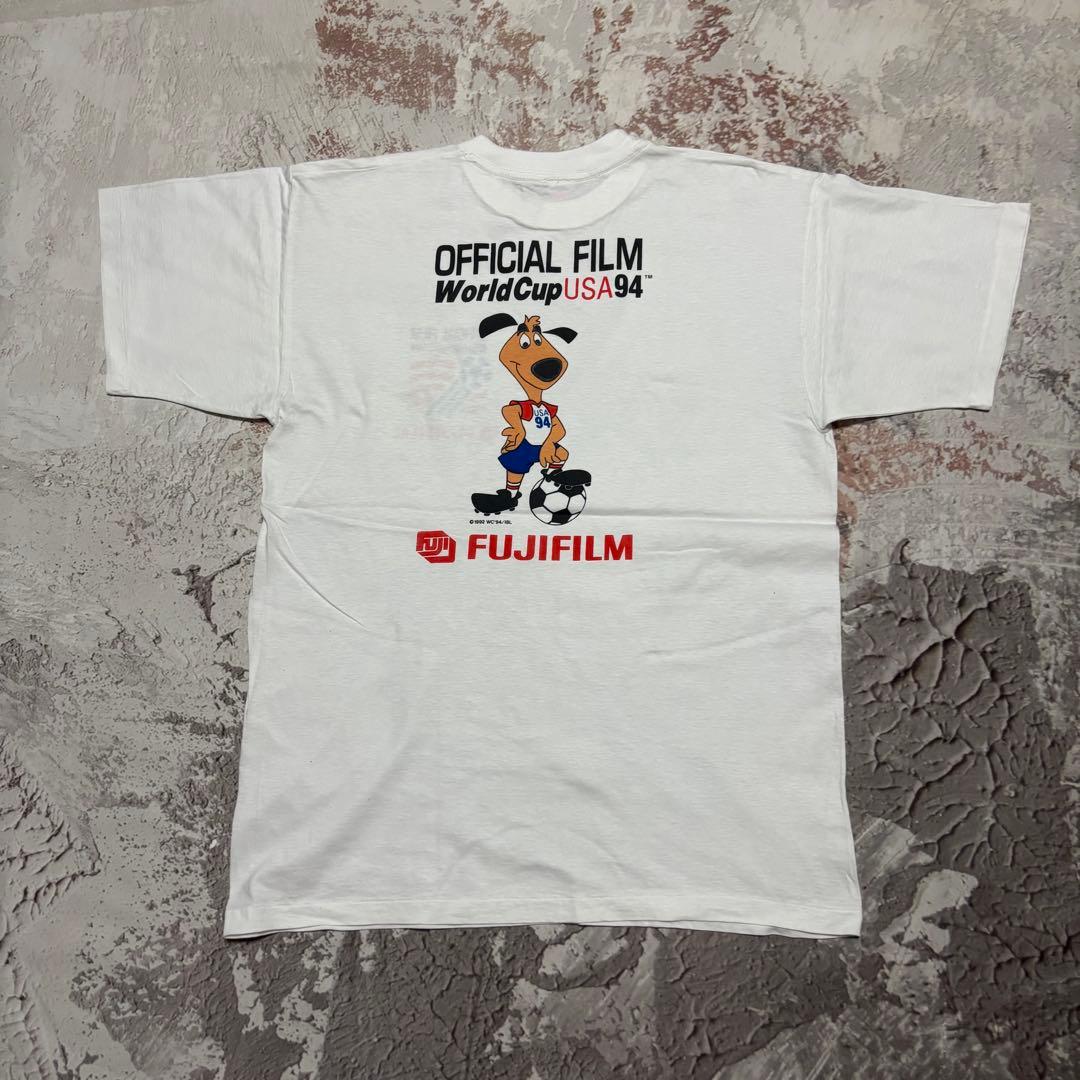 【公式】94年W杯 FUJIFILM 半袖Tシャツ アメリカ大会 コレクター L