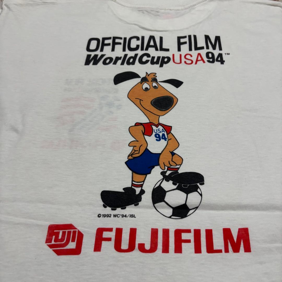 【公式】94年W杯 FUJIFILM 半袖Tシャツ アメリカ大会 コレクター L