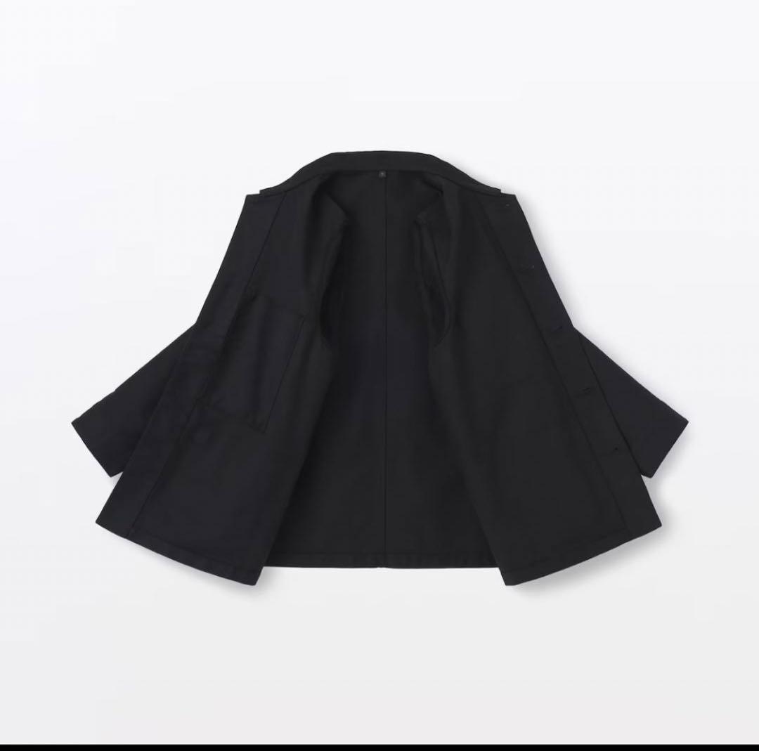 【完売品】無印良品 モールスキン カバーオール 黒 Mサイズ