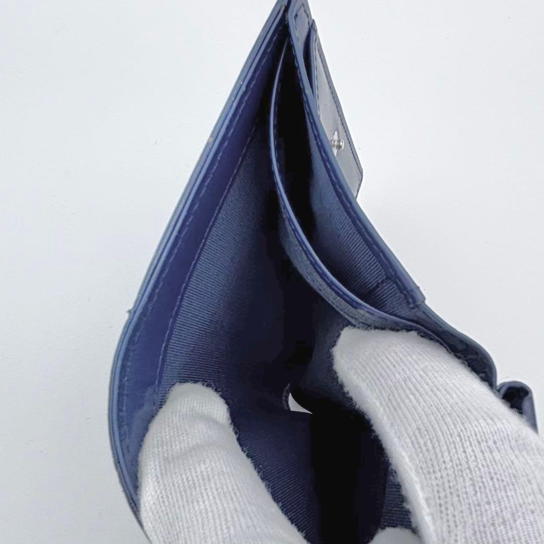 ✨未使用品✨ agnes b. がま口 二つ折り財布 レザー ごくう