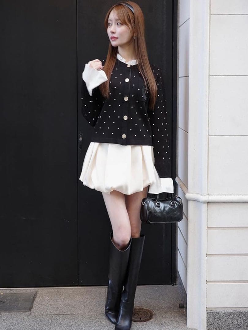 【新品】eimy istoire♡Attached collar カーディガン